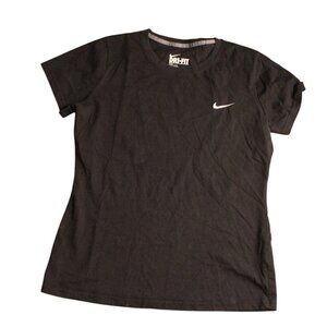 Nike Dri-FIT Women’s Black Slim Fit T Shirt Size Large